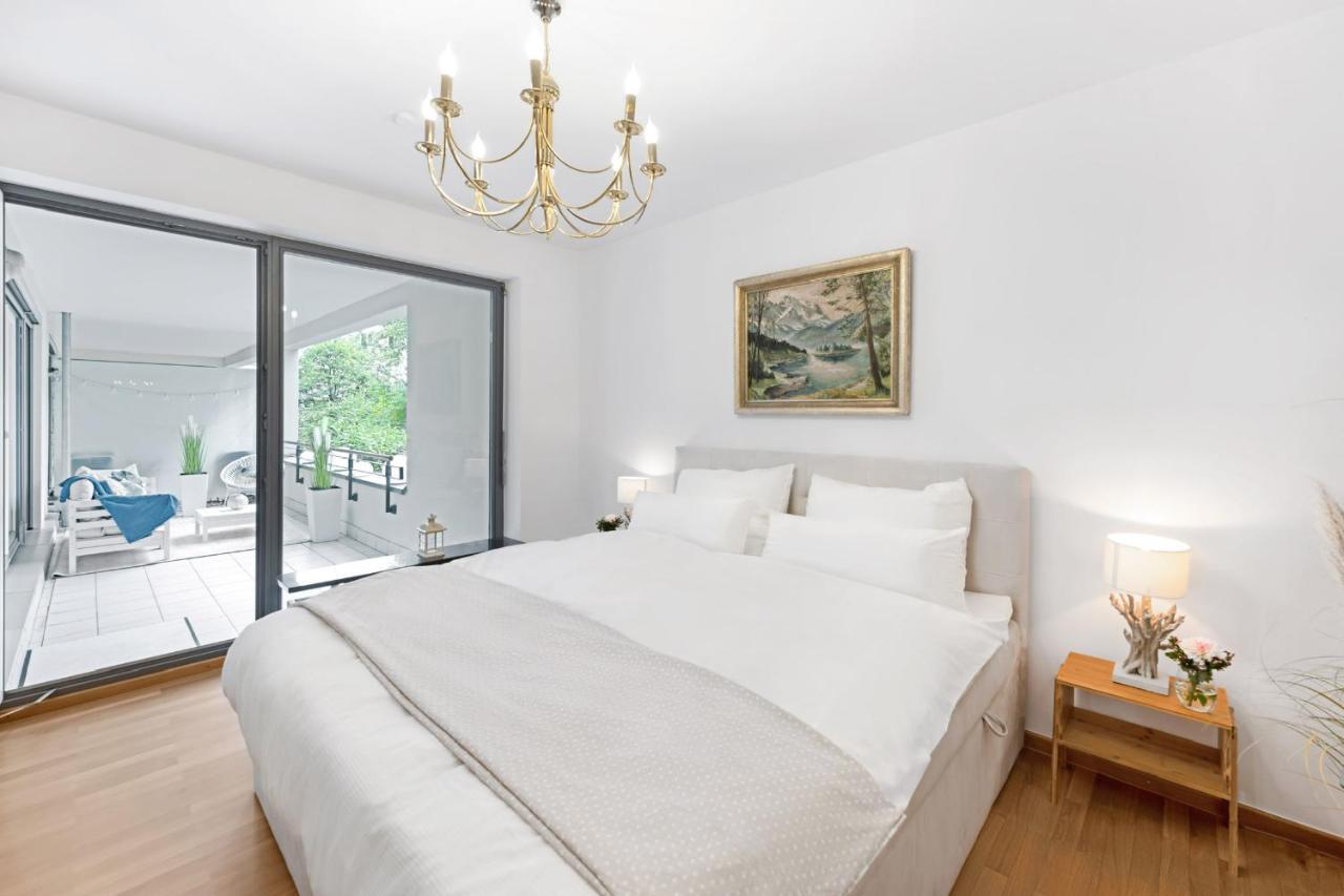 Luxus Wohnung im Stadtzentrum mit Tiefgaragenplatz München Exterior foto