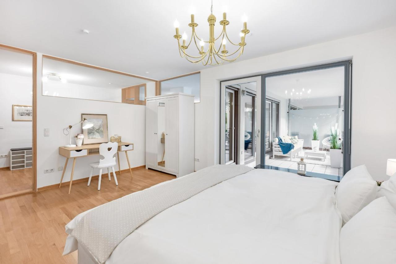 Luxus Wohnung im Stadtzentrum mit Tiefgaragenplatz München Exterior foto