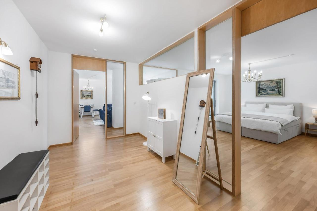 Luxus Wohnung im Stadtzentrum mit Tiefgaragenplatz München Exterior foto