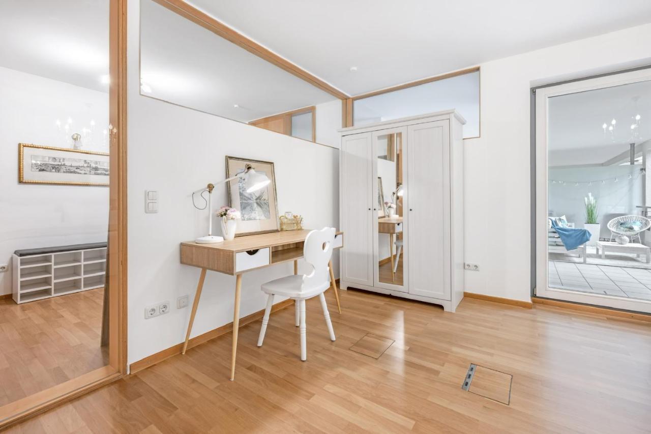 Luxus Wohnung im Stadtzentrum mit Tiefgaragenplatz München Exterior foto
